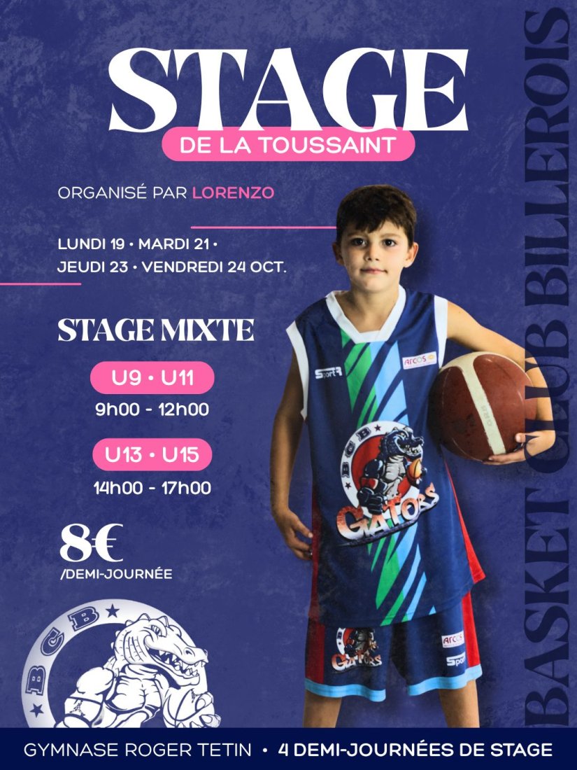 STAGE OCTOBRE 2026